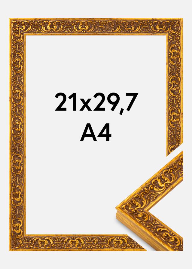 Rėmas Amber Akrilinės stiklas Auksinė 21x29,7 cm (A4)