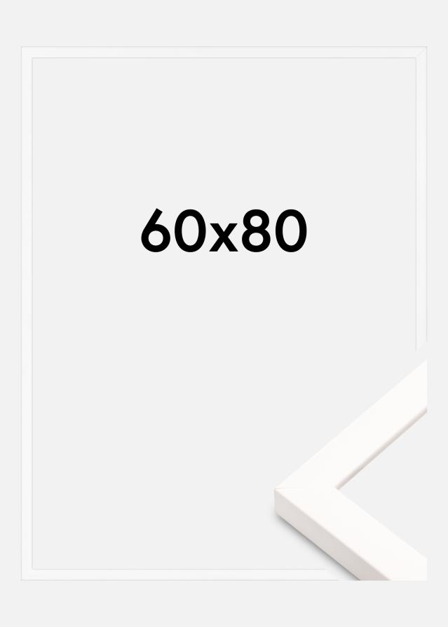 Rėmas Brooke Akrylglas Baltas 60x80 cm