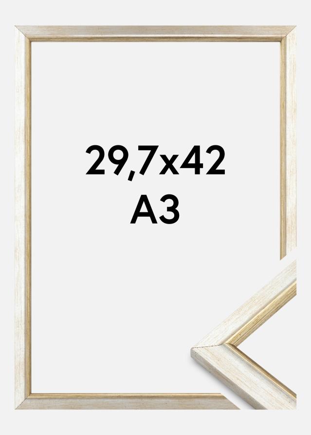 Rėmas Marisa Akrilinė Stiklas Sidabrinė 29,7x42 cm (A3)