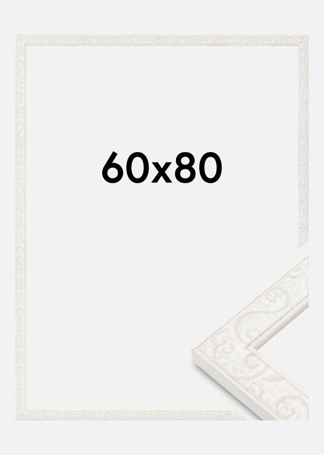 Rėmas Milton Akrilinis stiklas Baltas 60x80 cm