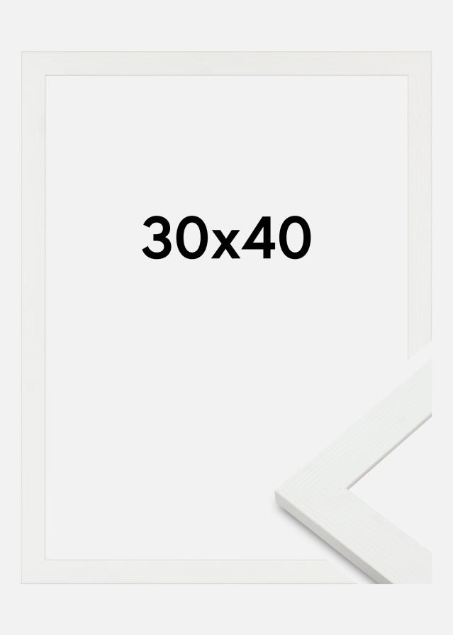 Rėmas Sandra Akrilo stiklas Balta 30x40 cm