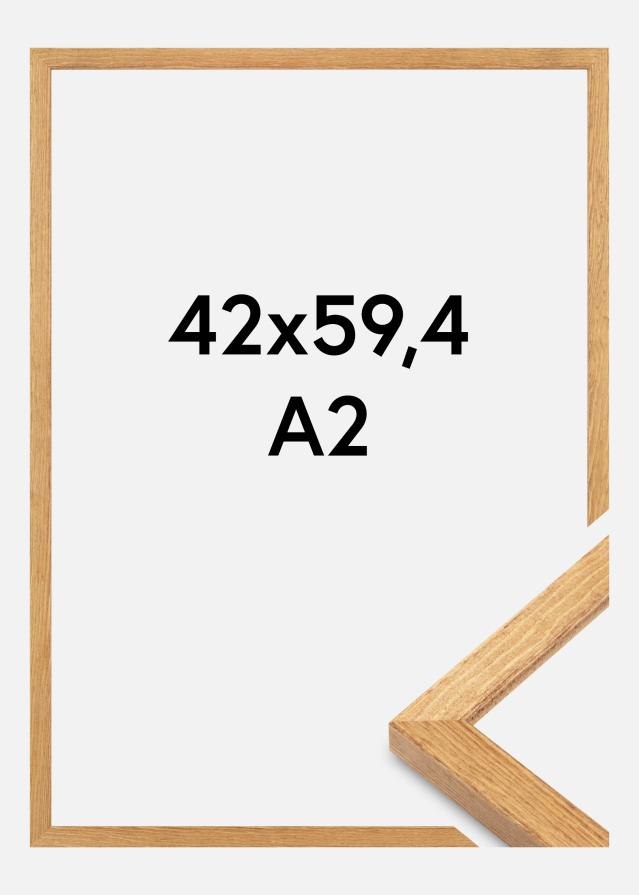 Rėmas Tulipa Akrilo Stiklas Masinis Ąžuolas 42x59,4 cm (A2)