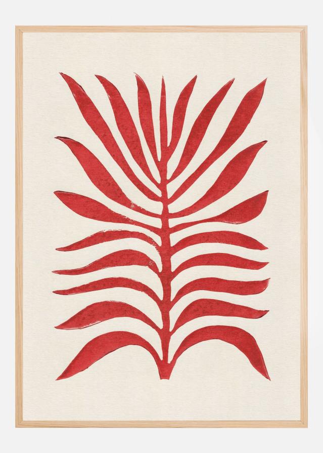 Red Branch / Lino Print Įrašai