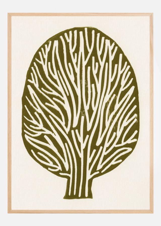Linocut Tree Įrašai