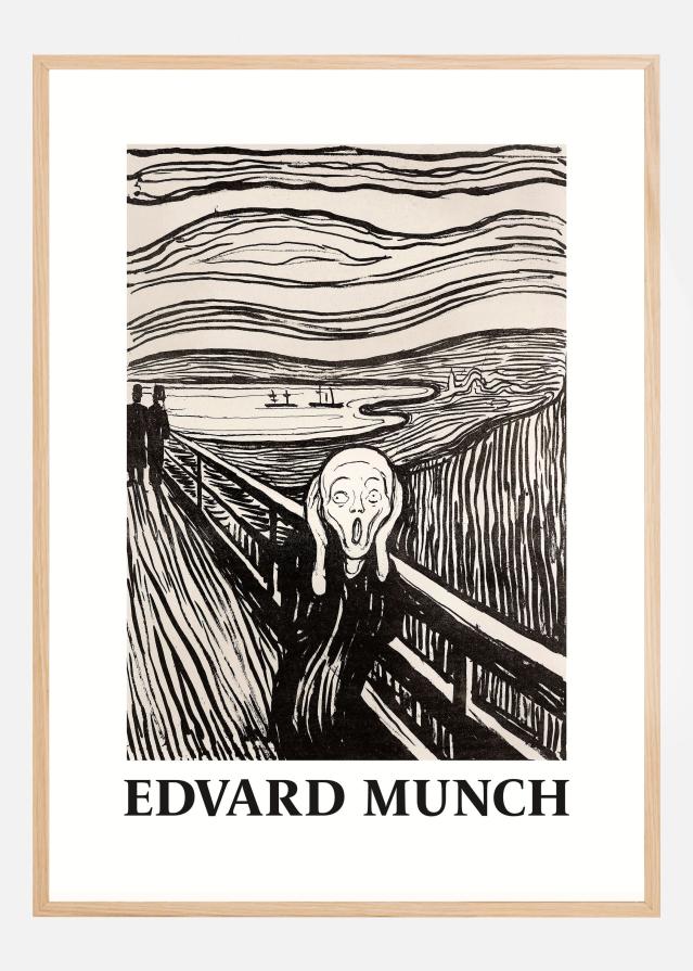 Skriet- The Scream - Monochrome Version Įrašai