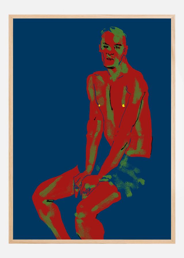 A Man Posing Blue Įrašai