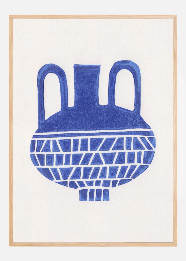 Linocut Vase #6 Įrašai