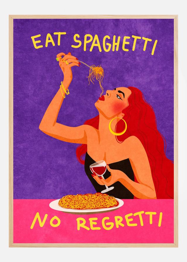 Eat spaghetti no regretti Įrašai