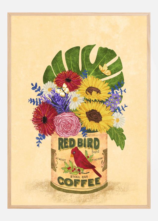 Flowers In a Vintage Coffee Can Įrašai
