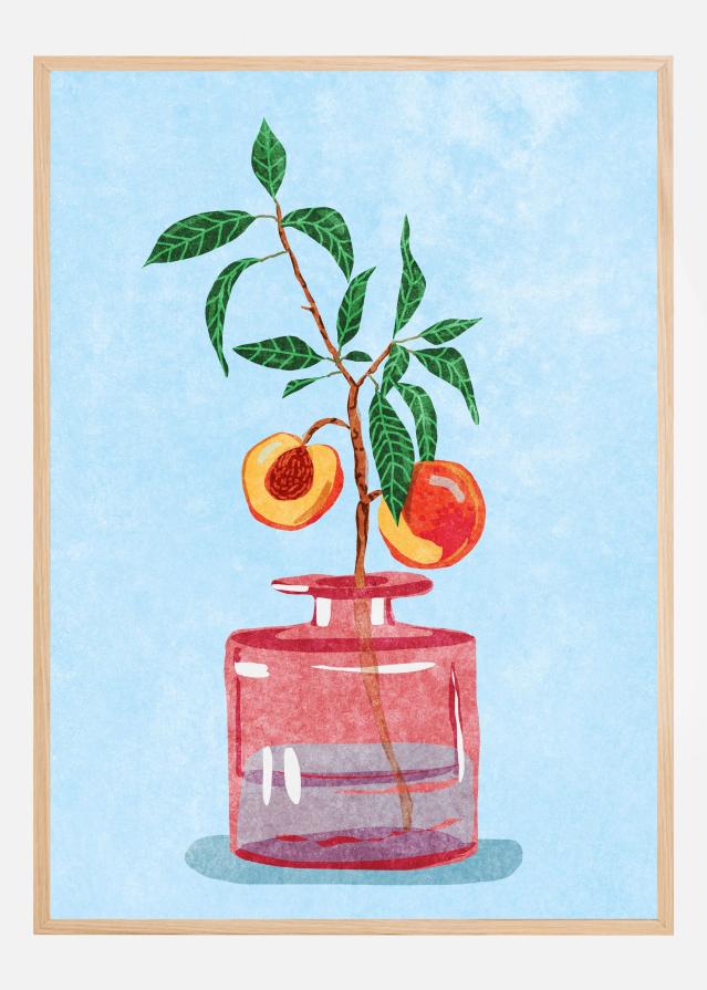 Peach Tree in Vase Įrašai