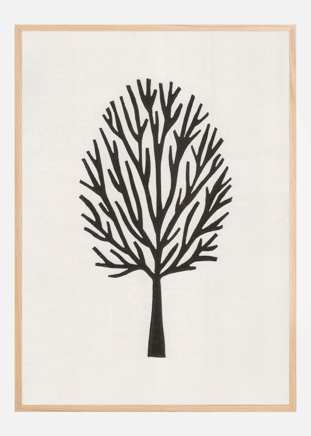 Linocut Tree #3 Įrašai