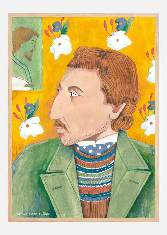 Paul Gauguin portrait Įrašai