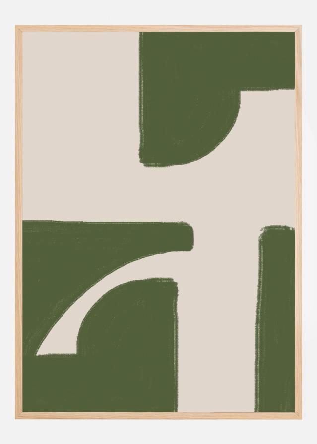 Green Beige Modern Įrašai