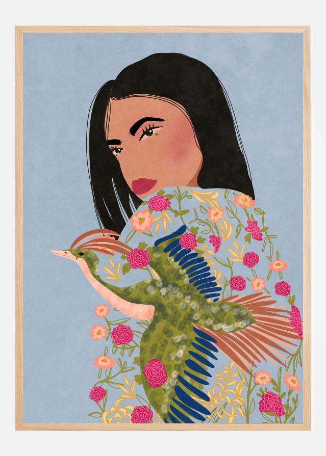 Girl with Crane Įrašai