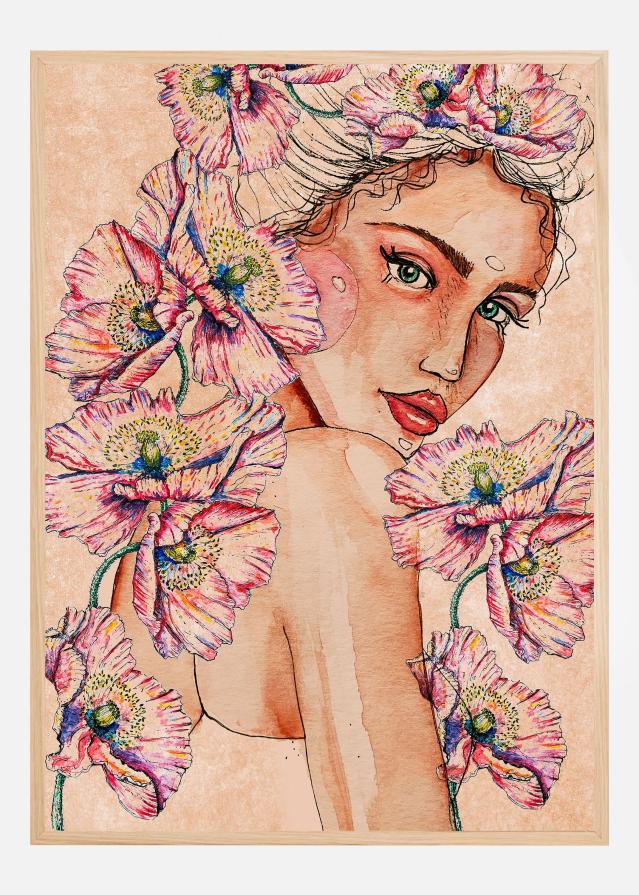 Woman wih Poppies Įrašai