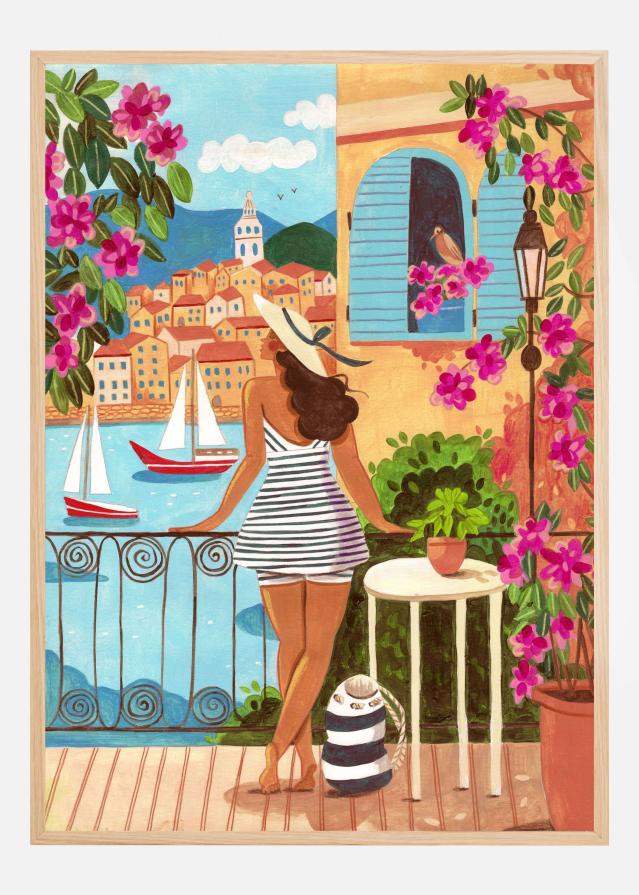 Travel woman in Saint-Tropez Įrašai