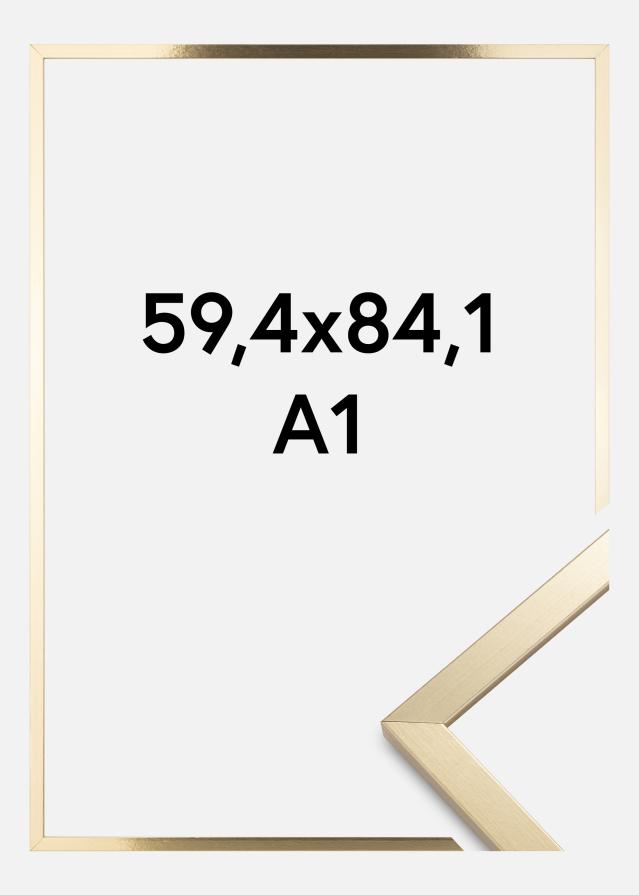 Rėmas Trendy Akrilo stiklas Auksas 59,4x84,1 cm (A1)