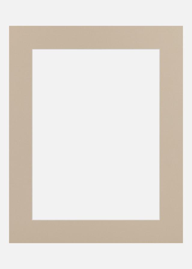 Paspartu Fossil (Balta Šerdis) 40x40 cm (29x29)