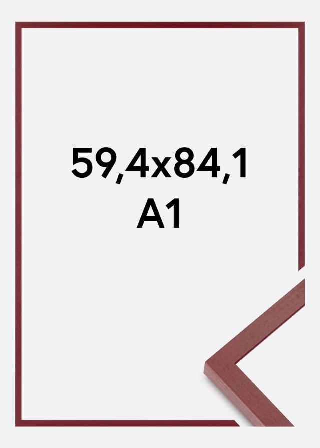 Spalvingas Akrilo stiklas Raudona 59,4x84,1 cm (A1)