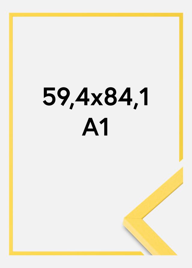 Spalvingas Akrilo stiklas Geltona 59,4x84,1 cm (A1)