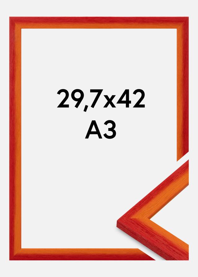 Rėmas Cornwall Akrilo stiklas Raudonas 29,7x42 cm (A3)