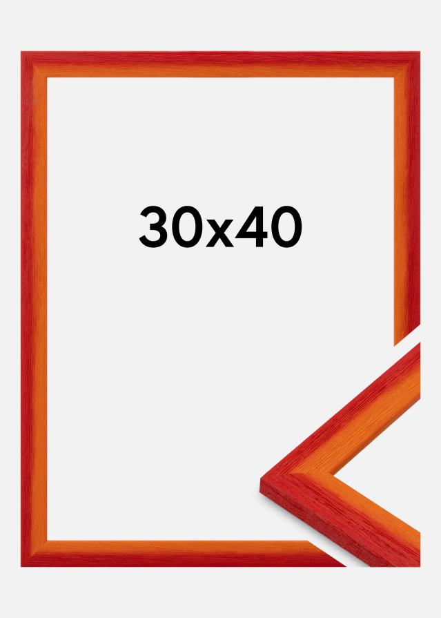 Rėmas Cornwall Akrilo stiklas Raudonas 30x40 cm