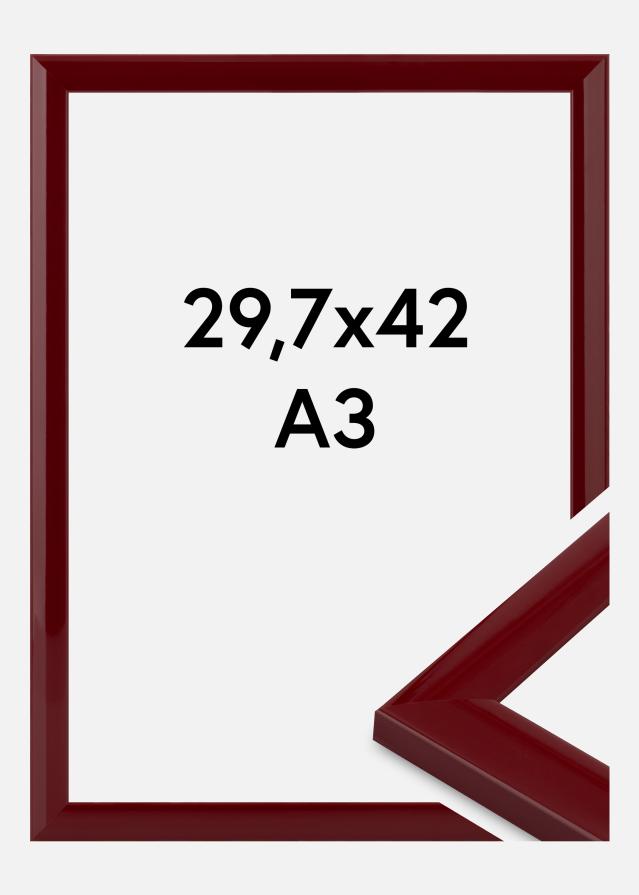 Rėmas Dorset Akrilo stiklas Tamsiai raudona 29,7x42 cm (A3)