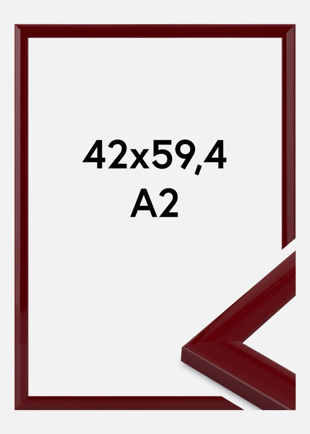 Rėmas Dorset Akrilo stiklas Tamsiai raudonas 42x59,4 cm (A2)