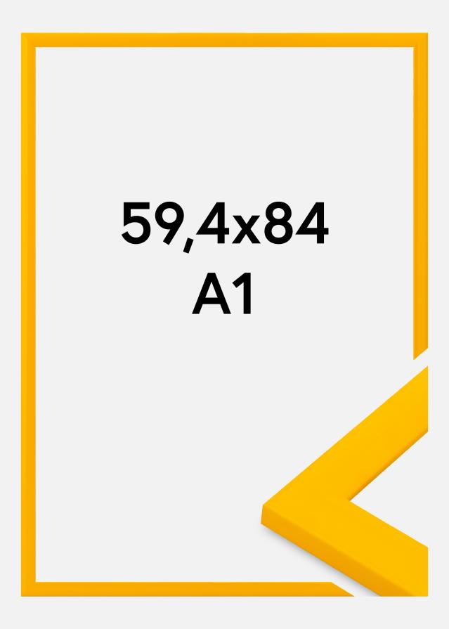 Rėmas Dorset Akrilo stiklas Geltona 59,4x84,1 cm (A1)
