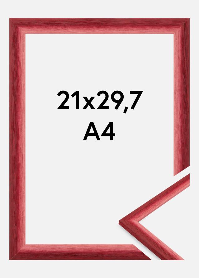 Rėmas Cornwall Akrilo stiklas Tamsiai raudonas 21x29,7 cm (A4)