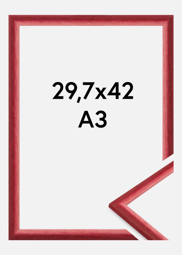 Rėmas Cornwall Akrilo stiklas Tamsiai raudonas 29,7x42 cm (A3)