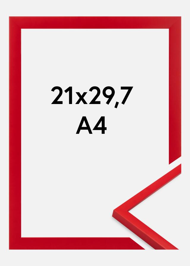 Rėmas Kent Akrilo stiklas Raudonas 21x29,7 cm (A4)