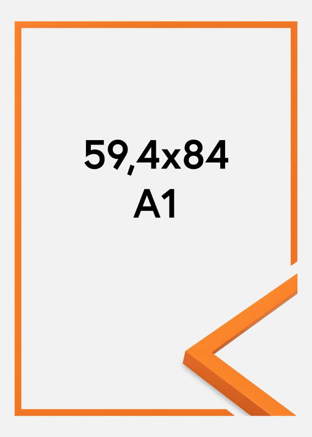 Rėmas Kent Akrilo stiklas Oranžinė 59,4x84,1 cm (A1)
