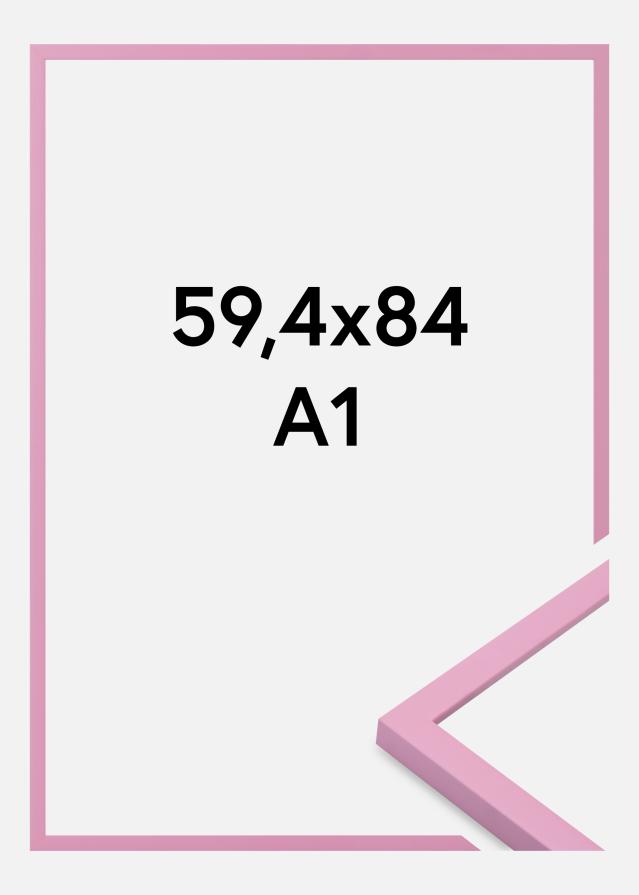 Rėmas Kent Akrilo stiklas Rožinė 59,4x84,1 cm (A1)