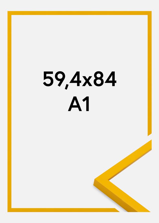 Rėmas Kent Akrilo stiklas Geltona 59,4x84,1 cm (A1)