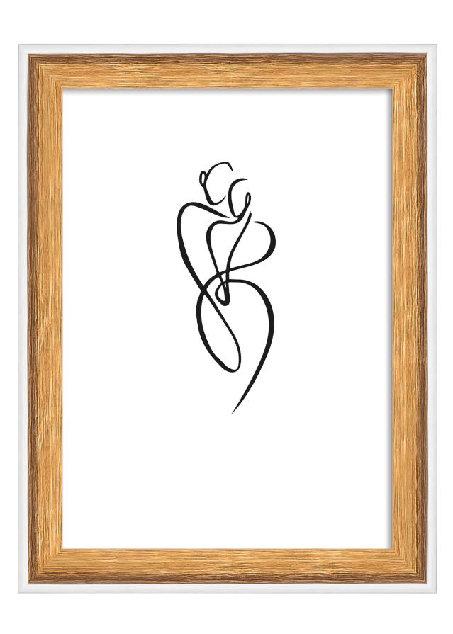 Rėmas Silhouette Riešutas 10x15 cm