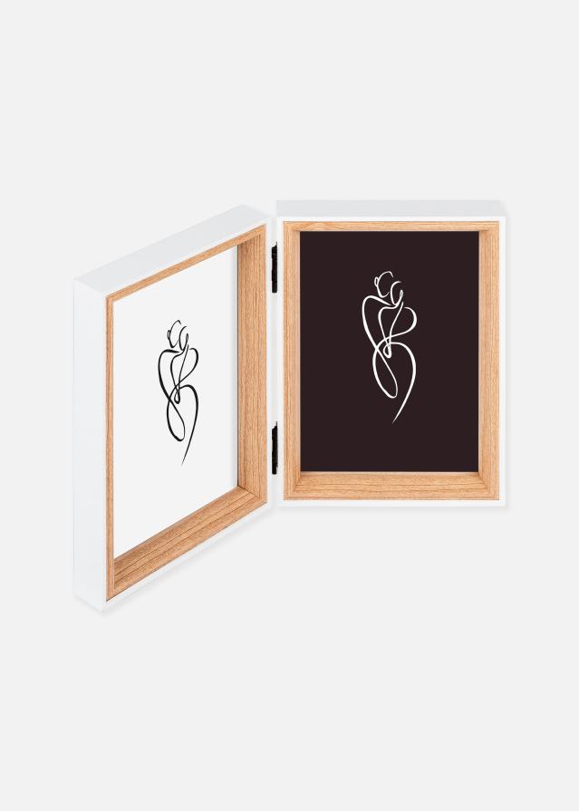 Silhouette Sulankstomas rėmelis Ąžuolas 10x15 cm – 2 nuotraukos