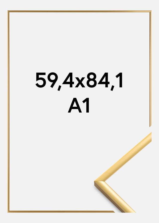 Rėmas New Lifestyle Akrilo stiklas Blizgus Auksas 59,4x84,1 cm (A1)