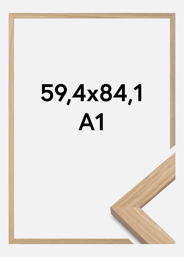 Rėmas Ąžuolo mediena Akrilo stiklas 59,4x84,1 cm (A1)