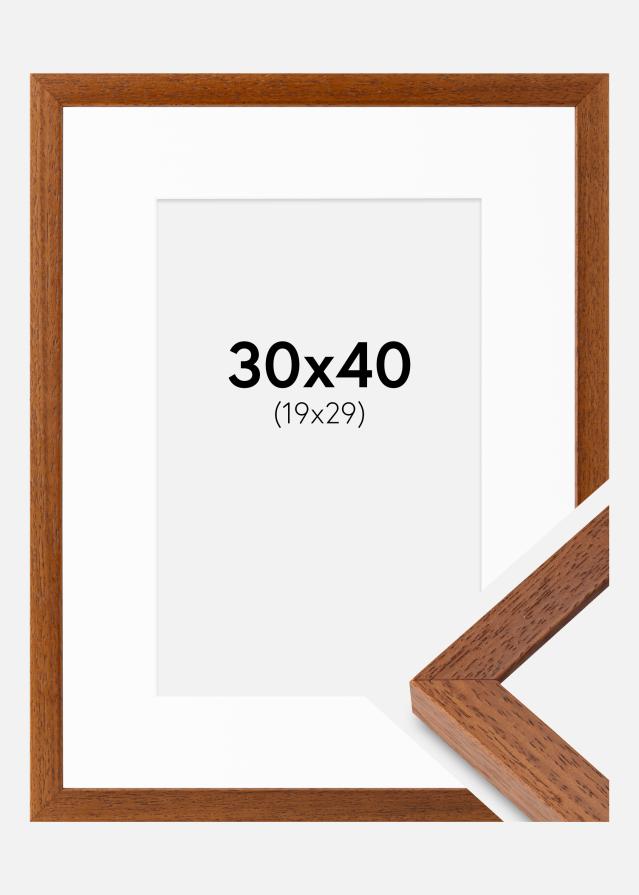 Rėmas Hermes Knyga 30x40 cm - Paspartu Baltas 20x30 cm