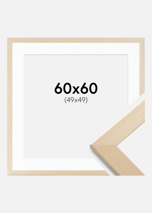 Rėmas Trendline Gamta 60x60 cm - Paspartu Baltas 50x50 cm