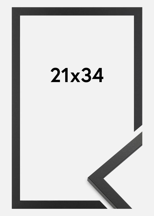 Rėmas Trendy Akrilo stiklas Juodas 21x34 cm