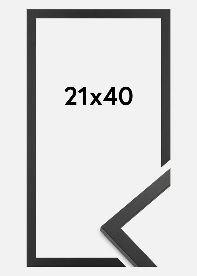 Rėmas Trendy Akrilo stiklas Juodas 21x40 cm