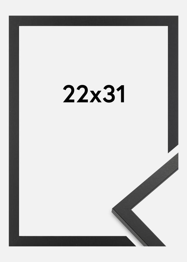 Rėmas Trendy Akrilo stiklas Juodas 22x31 cm