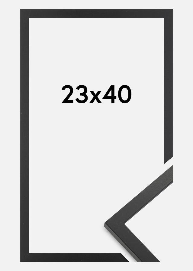 Rėmas Trendy Akrilo stiklas Juodas 23x40 cm