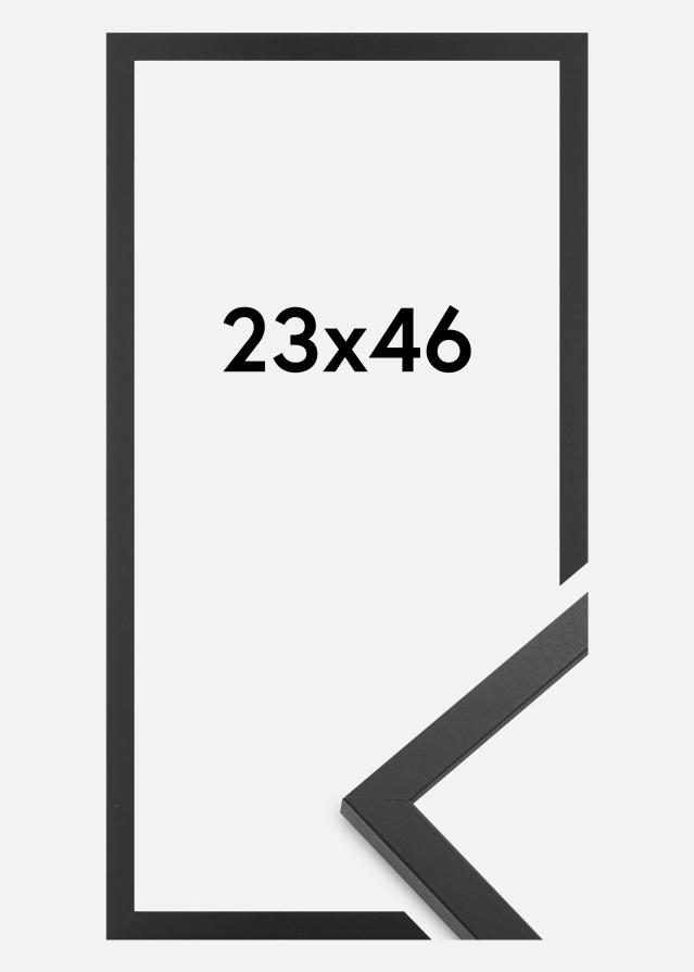 Rėmas Trendy Akrilo stiklas Juodas 23x46 cm