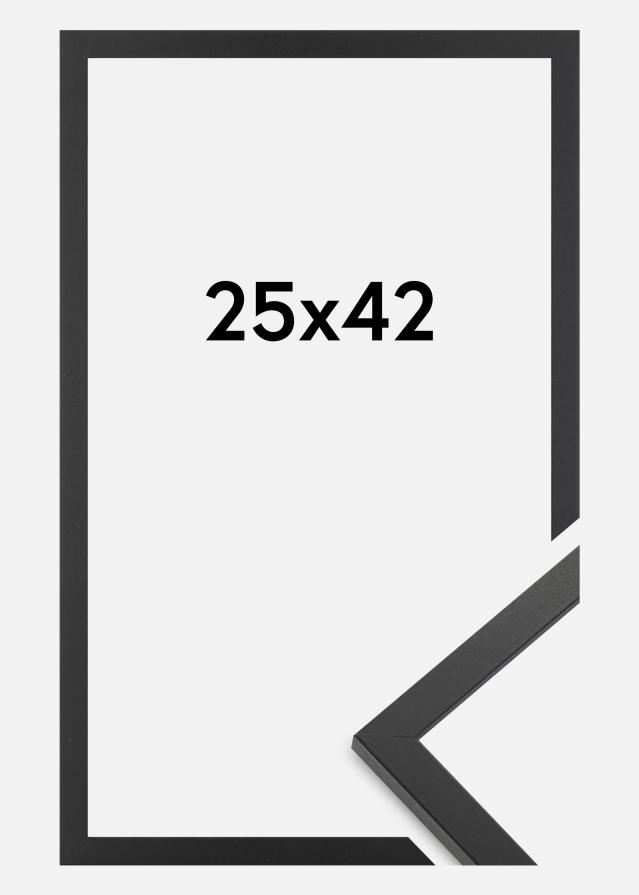 Rėmas Trendy Akrilo stiklas Juodas 25x42 cm