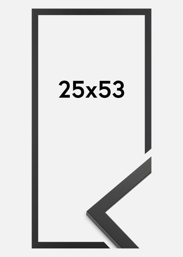 Rėmas Trendy Akrilo stiklas Juodas 25x53 cm