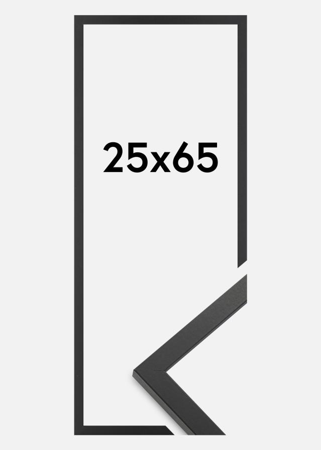 Rėmas Trendy Akrilo stiklas Juodas 25x65 cm