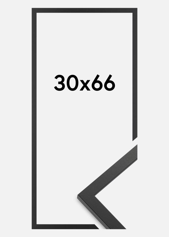 Rėmas Trendy Akrilo stiklas Juodas 30x66 cm